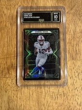 Gabriel Davis 2022 Panini Obsidian #15 Electric Etch /50