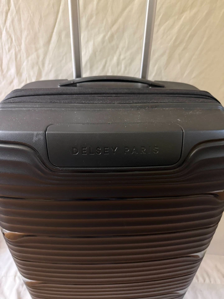 DELSEY NEW Dune 25" Expandable Spinner Luggage Hardcase Medium Black Lightweight - Image 3 of 4