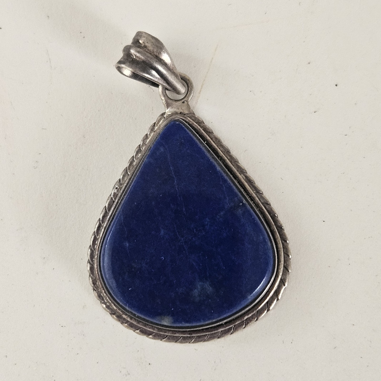 VTG Handcrafted Solid 925 Sterling Silver Teardro… - image 3