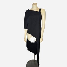 Zara Black Asymmetrical Dress