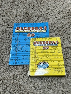 Teaching Textbooks Algebra 1 2.0 CD-ROM Set w/ Automated Grading CDs Homeschool