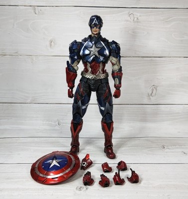 MARVEL UNIVERSE VARIANT PLAY ARTS KAI Captain America Action Figure SQUARE ENIX
