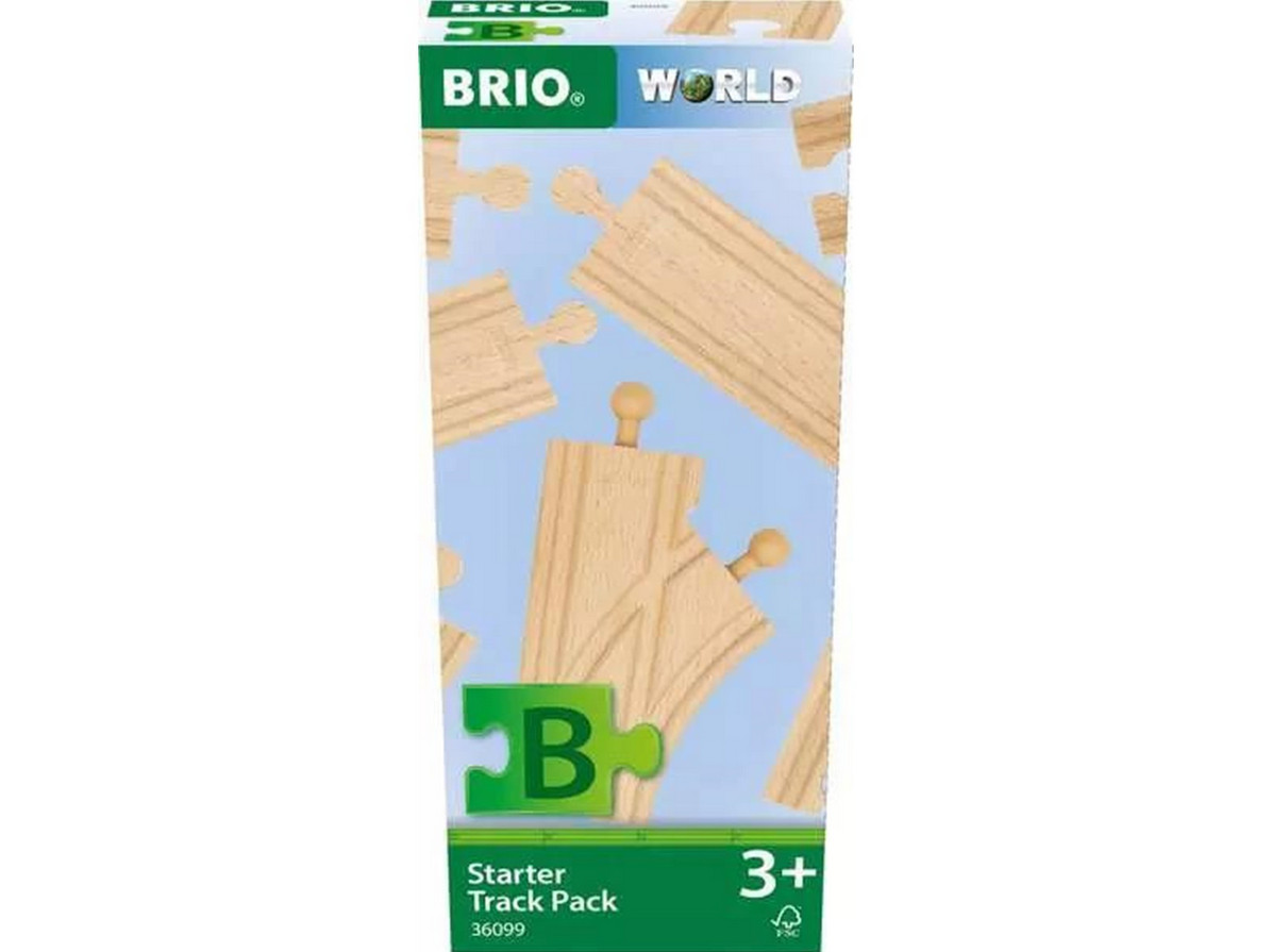 Brio Unisex Bunt Bauklötze -Starterset - 12 Schienen - Pack B - Image 7