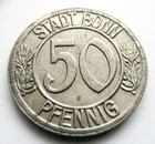 (273) RARE NOTGELD  COIN  50 PFENNIG - 1920 - CITY  OF BONN