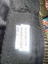 Royal Highness Western Fringe Show Chaps Microsuede Size Large