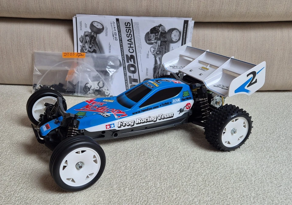 Tamiya 58587  1/10 NEO FIGHTER Buggy, RTR + Kugellager, Servo - "NEU"/ungefahren - Bild 3 von 4