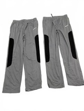 Nike Track Pants Dri-FIT Gray Black - Boys XL Husky Lot of 2