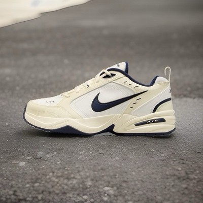Men s Nike Air MONARCH IV - Coconut Milk/Sail/Black/Obsidian