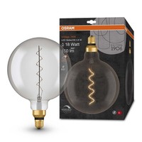 Osram Led Filament G200 Globe 4,8W =16W E27 Rauchglas Extra Warmweiß Dimmbar