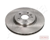 2X Ashika Bremsscheibe 60-00-0412C FüR Opel Karl C16 Lpg