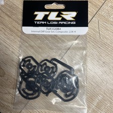 TLR 332085 internal diff gear set, composite: 22X4