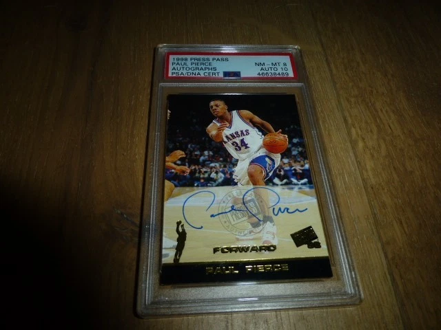 Paul Pierce Basketball Rookie Sports Trading Cards & Accessories