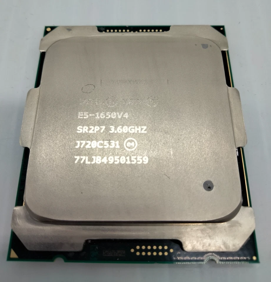 Intel Xeon E5-1650V4 3.60Ghz 6-Core 15MB CPU SR2P7 Processor - Image 3 of 3