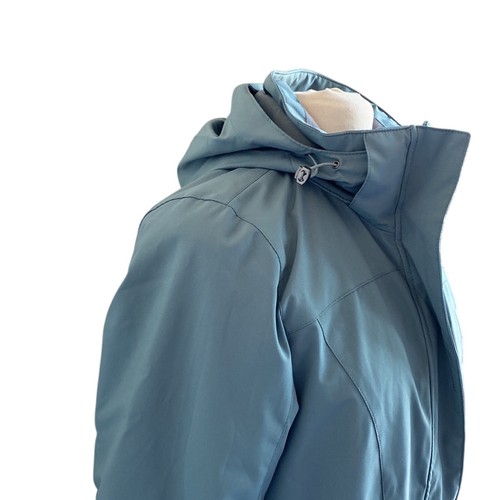 Abrigo para mujer ZEROXPOSUR talla pequeña azul resistente al viento - Imagen 2 de 9