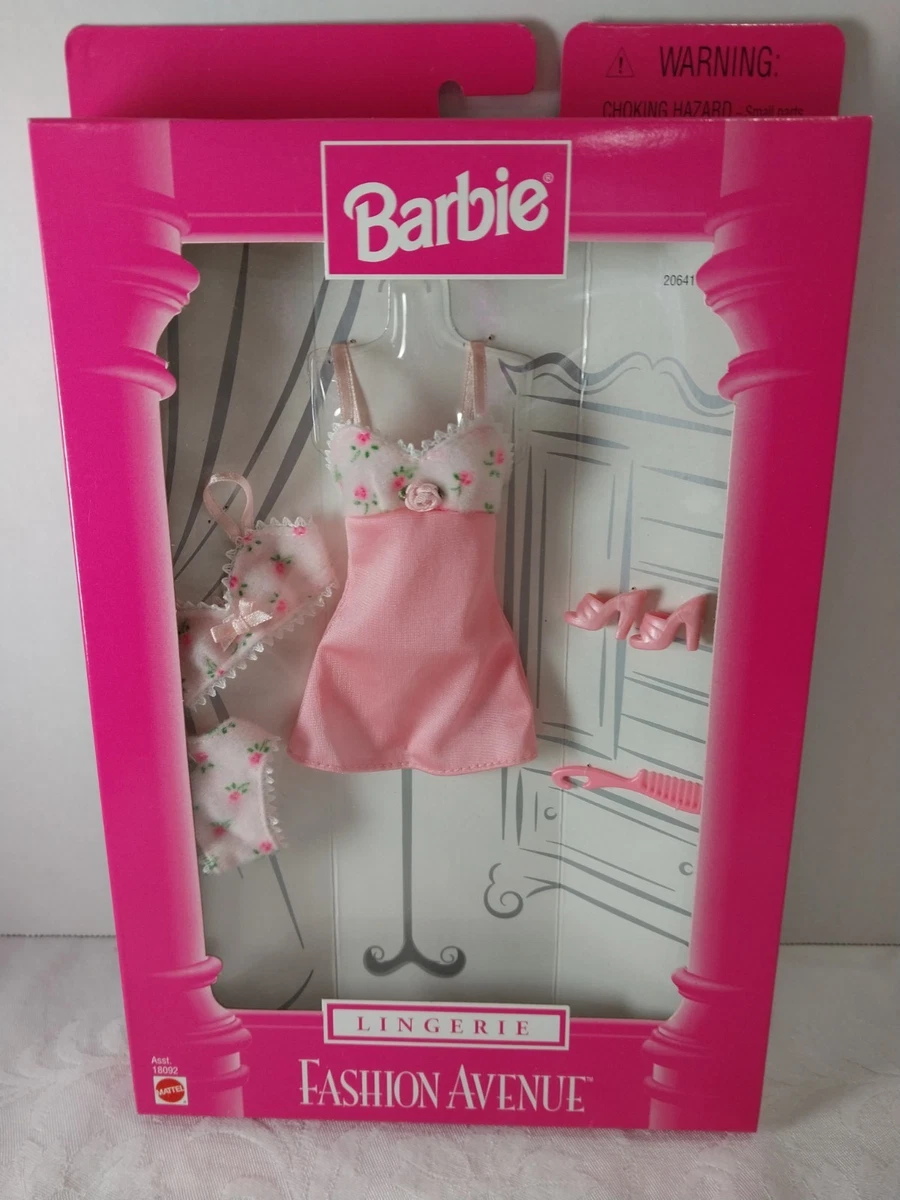 sexy lingerie.m BARBIE - FANCY FRILLS LAVENDER LINGERIE 3180 main image 1