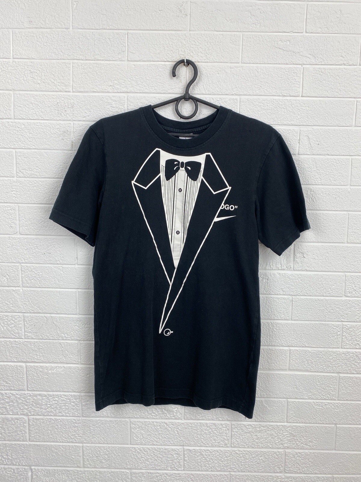 OFF WHITE X NIKE T shirt Nike x OFF WHITE NRG X A6 nera uomo taglia XS C O Virgil Abloh