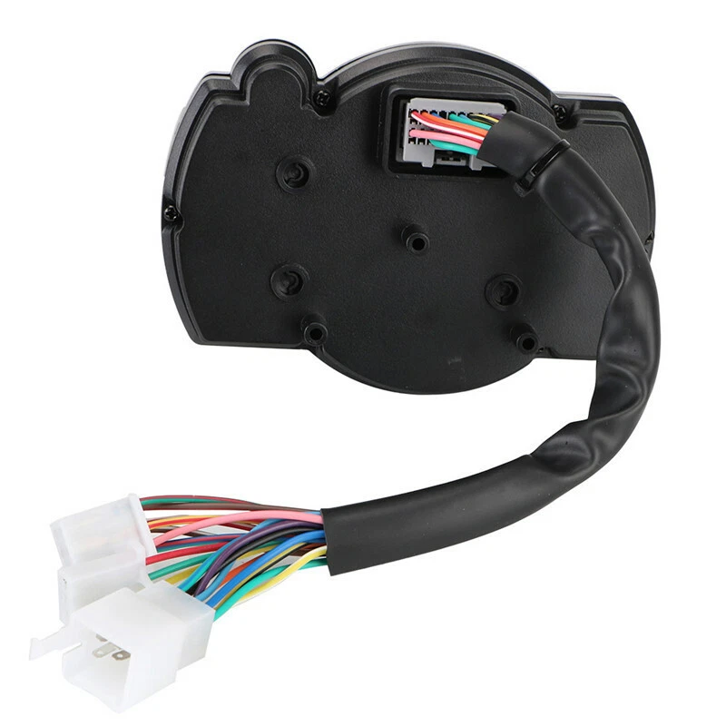 Moto Digital LCD Digital Medidor Digital Velocímetro Tacómetro Odómetro Luz de Color Foto 4 de 4