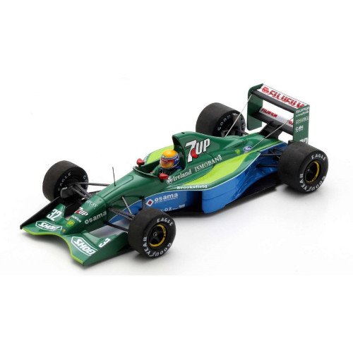 Spark S8080 Jordan 191 miniature F1 GP Italie 1991 Roberto Moreno échelle 1/43