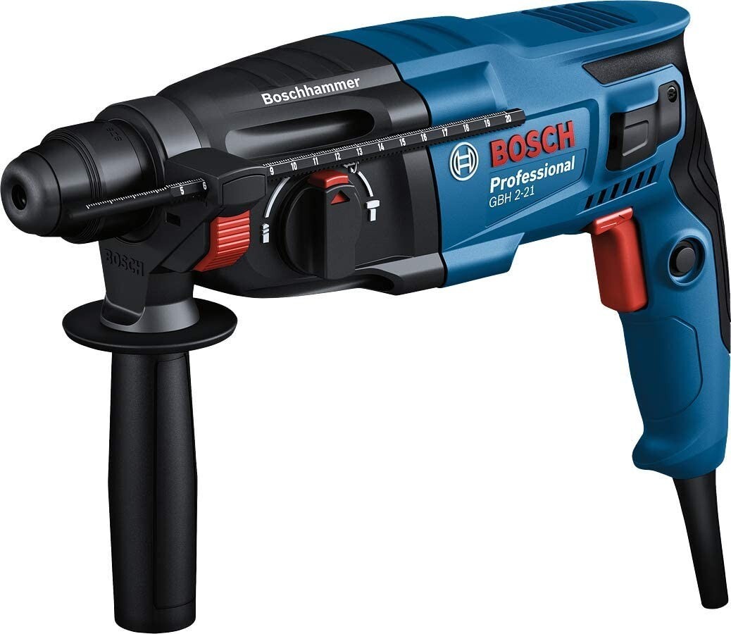 Marteau perforateur Bosch GBH 2-21 avec force de frappe 2J et poignee Slim