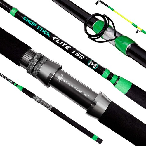 Chop Stick Elite 150 Catfishing Rod DeadLifts 150 LBS! 6ft 7in, 1 Piece, Heavy eBay