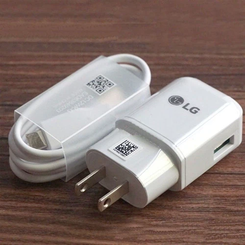 LG OEM Fast Charger + Type-C USB Cable LG Velvet 100% Original
