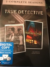 TRUE DETECTIVE THE FIRST AND SECOND SEASON DVD SEASONS 1  2 NEW