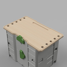 Arbeitsplatte MFT für Festool Systainer T-Loc und SYS ³ M Multifunktions -Tisch