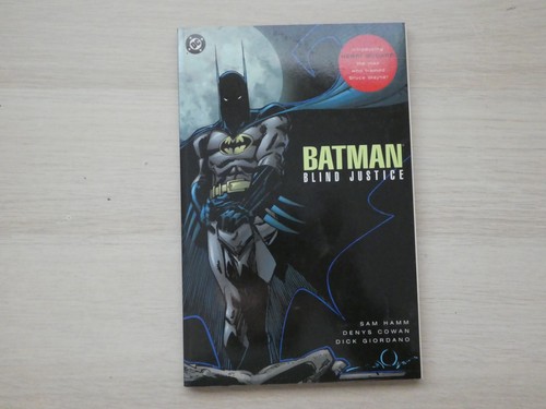 Batman Blind Justice 1992 TPB Graphic Novel DC Comics Sam Hamm Denys Cowan