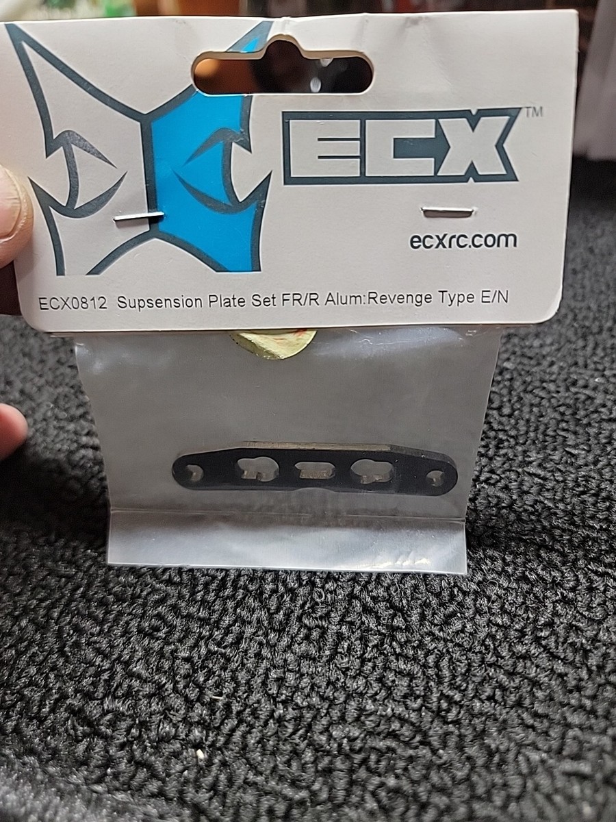 Vintage ECX #ECX0812 Suspension Plate Set FR/R Alum NIP | eBay