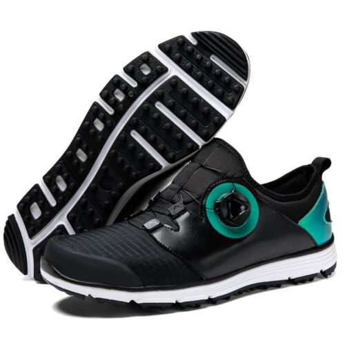 Men's Golf Shoes Waterproof Breathable Sneakers Outdoor Non-slip Golf Shoes - Picture 2 of 27
