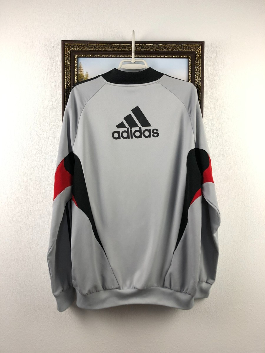 Vintage Adidas Liverpool Football Sweatshirt Soccer Train Jacket
