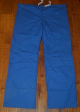 Women's Soho Scrubs Blue Drawstring Waist Scrub Pants Size XS