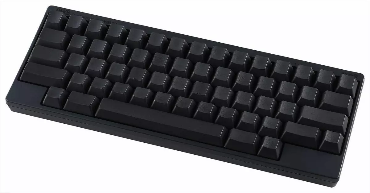 PFU PD-KB800BNS US Layout Blank Keycaps HHKB Professional HYBRID Type-S Black