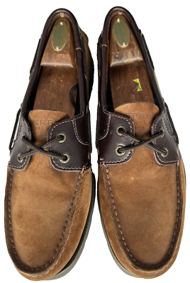 Sperry Top-Sider Leeward 2 Eye Boat Shoe Brown Buck 0777896  display picture 3