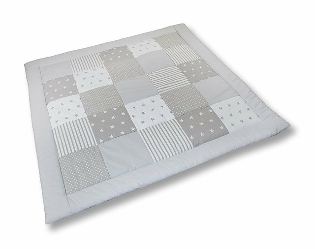 Krabbeldecke Patchwork Decke Spieldecke Baby Babydecke Neu Kinderdecke Gunstig Kaufen Ebay