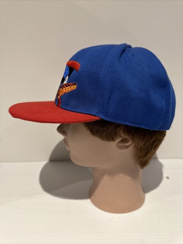 Classic Superman Hat Snapback Hat one Size 80% Acrylic 20% Wool Blue Red - Picture 3 of 8