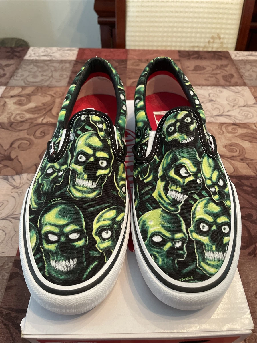Supreme x vans skull pile sale hoodie