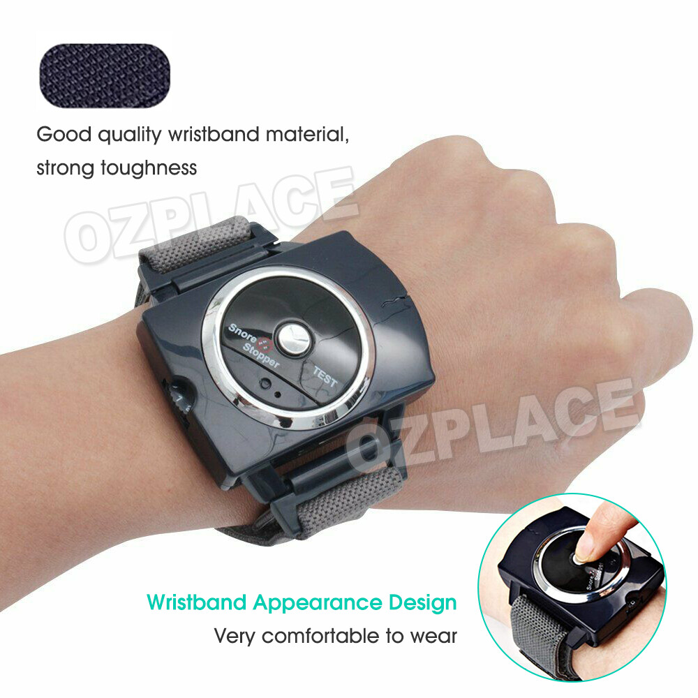 AntiSnoring Wristband Sleep Connection Anti Snore Bracelet Snoring Aid Sleeping eBay