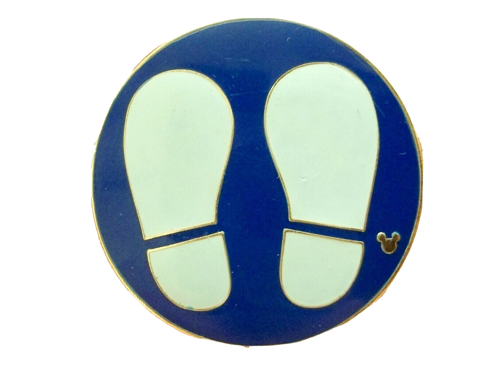 Disney Hidden Mickey Blue Lapel Pin 2007 Limited Edition