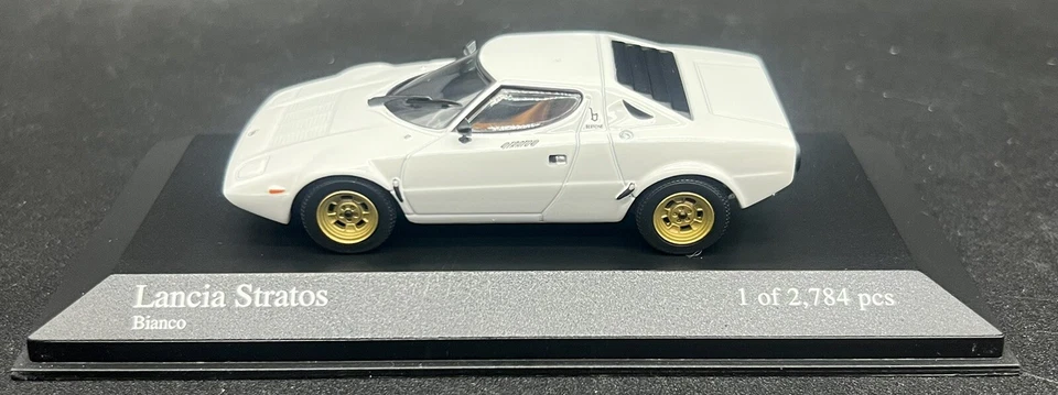 Minichamps 1/43 Lancia Stratos 1974 White 430125025 - Image 2 of 4