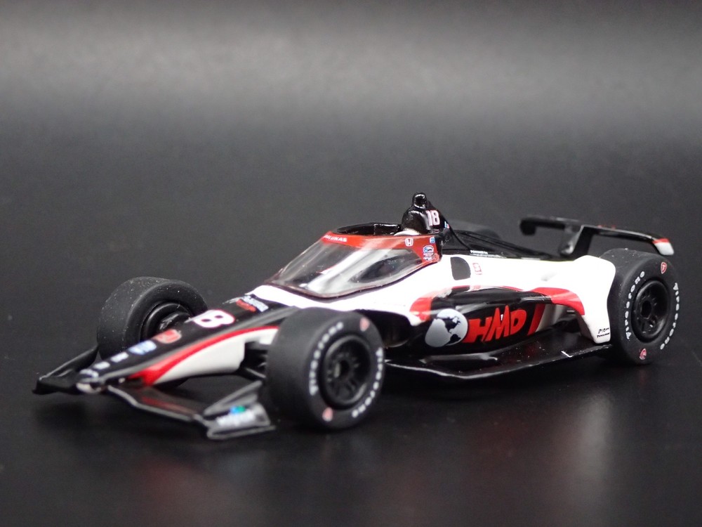 2022 22 INDY CAR RACING HONDA #18 DAVID MALUKAS HMD 1:64 SCALE DIECAST MODEL CAR