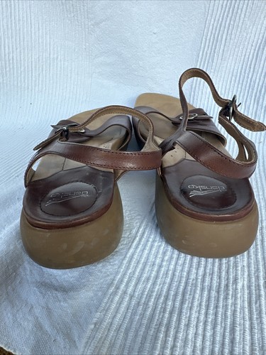 Dansko adjustable ankle strap comfortable sandal brown leather 42 - Picture 5 of 5