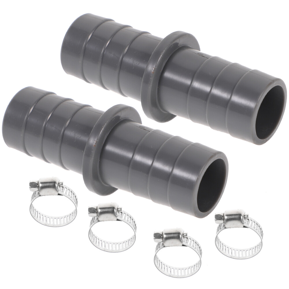 2 Sets Water Pipe Reducer Drain Hose Adapter Drainage Washer Hoses