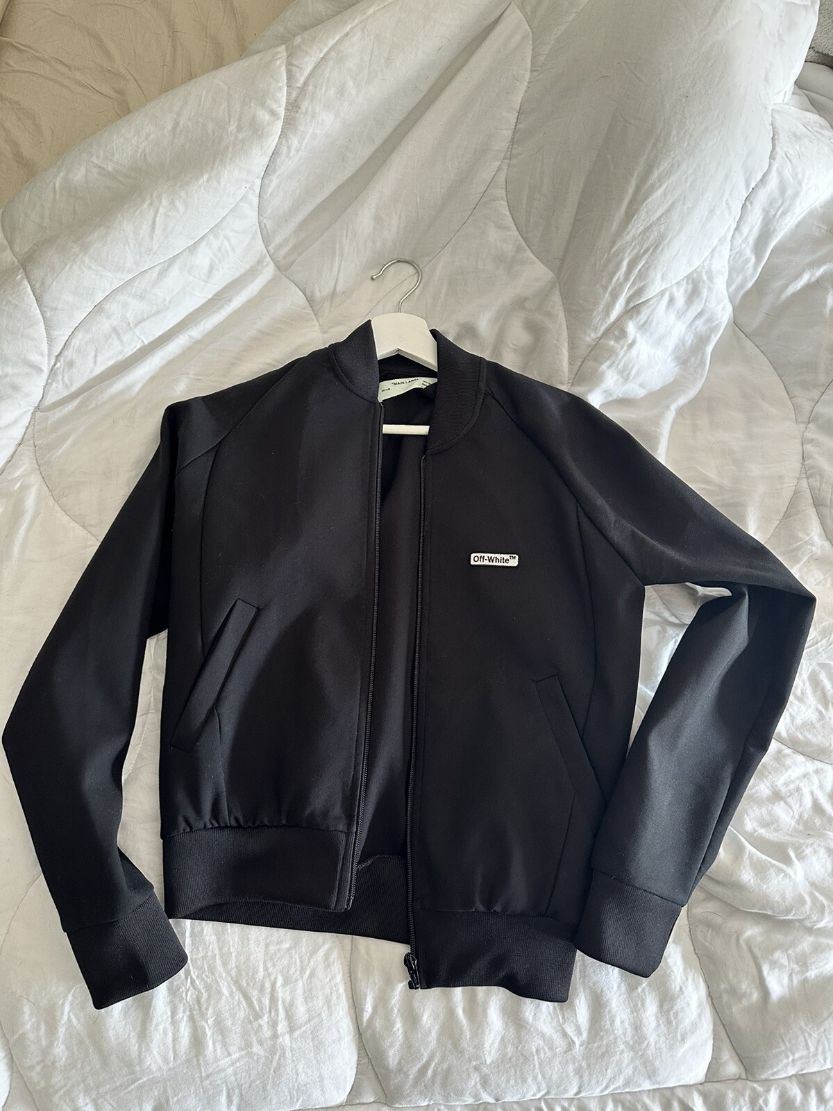 Off White Jacket  Womens Size Extra Small - Black - image 1