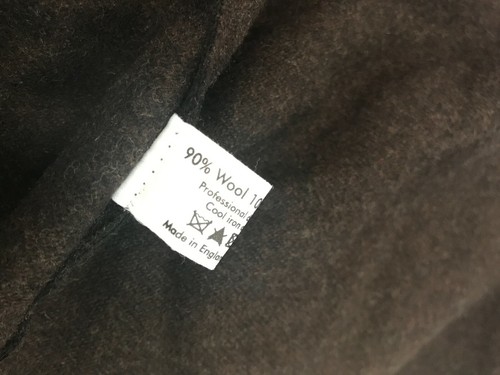 ESKANDAR CASHMERE & WOOL OPEN COAT BLACK & BROWN REVERSIBLE ONE SIZE RUNS BIG - Picture 6 of 7