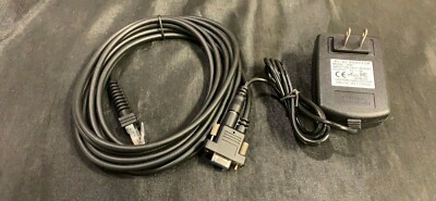  New Datalogic Magellan 1100i 1400i Serial Cable WITH Power Adapter 8-0751-03