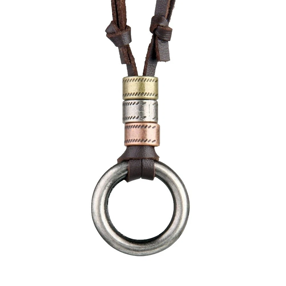 Brown Leather Fashion Necklaces & Pendants