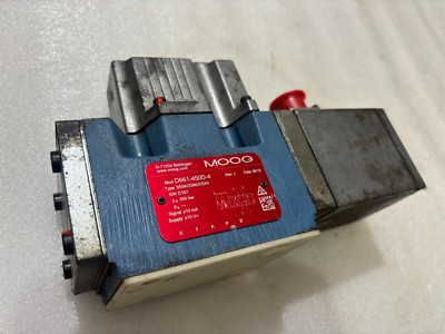 MOOG D661-450D-4 SERVOVENTIL SCHNELLER VERSAND PER FEDEX