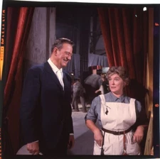 Circus World 1964 John Wayne Kay Walsh Original 2.25 x 2.25 Transparency Snipe