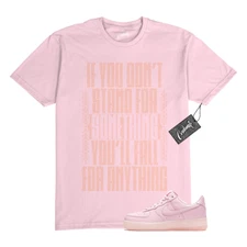 Air Force 1 Pink Foam Cobalt Tint T Shirt Match SFS